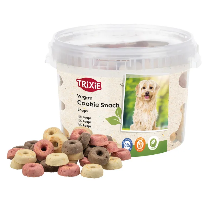Hlavný obrázok produktu Vegan Cookie Loops, sušenkové kroužky, 1.3 kg