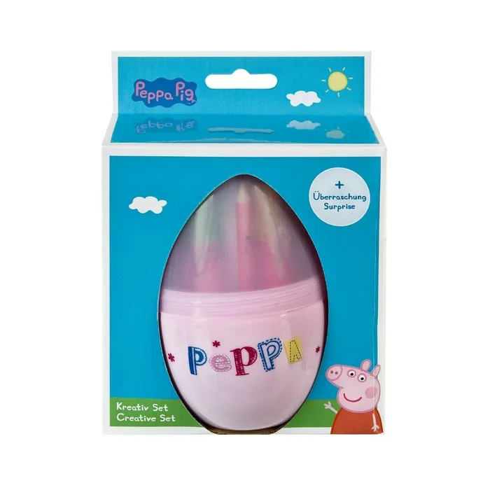 Hlavný obrázok produktu Vejce s výtvarnými potřebami M Peppa Pig