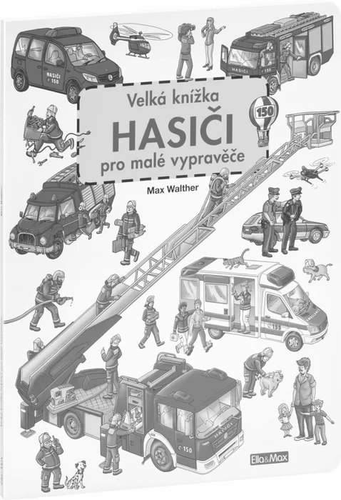Hlavný obrázok produktu Velká knížka HASIČI pro malé vypravěče