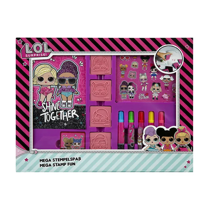Hlavný obrázok produktu Velký razítkovací set 12ks LOL Surprise