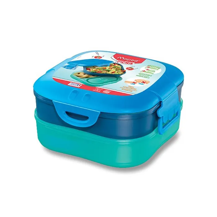 Hlavný obrázok produktu Velký svačinový box Maped Picnik Concept Kids modrý, 1,4 l