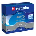 Verbatim BD-R, Datalife, 25GB, jewel box, 43836, 6x, 5-pack