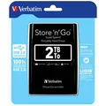 Ďalší obrázok produktu Verbatim externý pevný disk, Store N Go, 2.5, USB 3.0 (3.2 Gen 1), 2TB, 53177, čierny