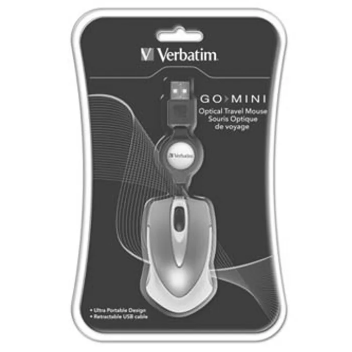 Hlavný obrázok produktu Verbatim Myš 49023, 1000DPI, optická, 3tl., 1 kolečko, drátová USB, oranžová