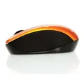 Verbatim Myš Go Nano 49045, 1600DPI, 2.4 [GHz], optická, 3tl., bezdrôtová, oranžová, 2 ks AA