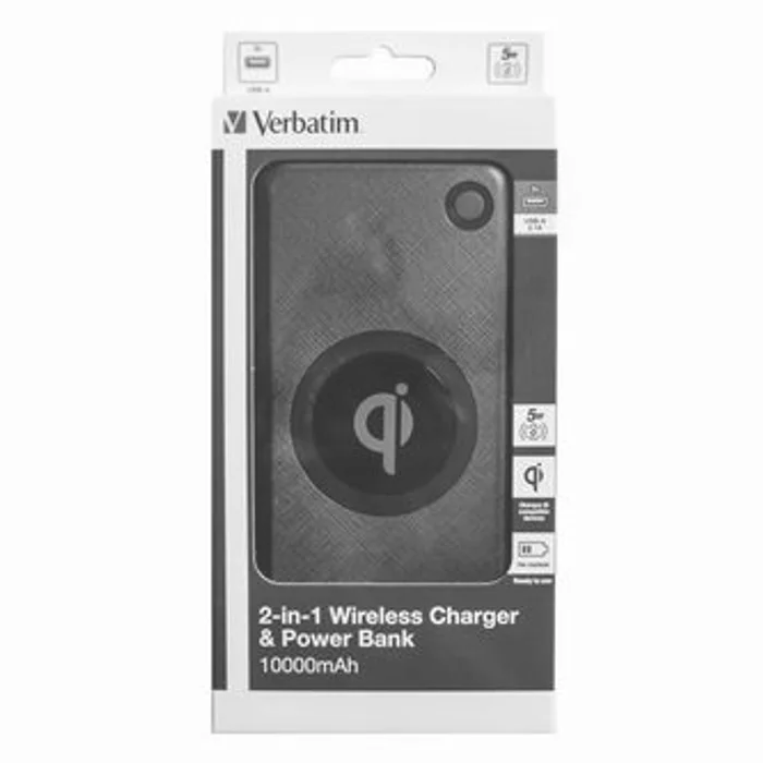 Hlavný obrázok produktu Verbatim, Powerbanka, Li-ion, 5V, 2100mAh, nabíjení mobilních telefonů aj., 10000mAh