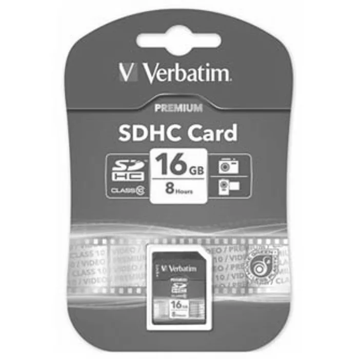Hlavný obrázok produktu Verbatim Secure Digital Card, 16GB, SDHC, 43962, UHS-I U1 (Class 10)