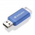 Verbatim USB flash disk, 2.0, 64GB, DataBar, modrý, 49455, pre archiváciu dát