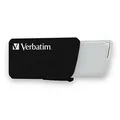Ďalší obrázok produktu Verbatim USB flash disk, USB 3.0 (3.2 Gen 1), 32GB, Store N Click, čierny, 49307, USB A, s výsuvným konektorom