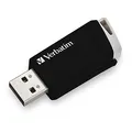 Verbatim USB flash disk, USB 3.0 (3.2 Gen 1), 32GB, Store N Click, čierny, 49307, USB A, s výsuvným konektorom