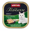 V.Feinsten CORE hovädzie, losos filet + špenát pre mačky 100g