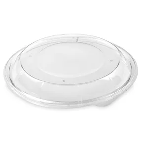Viečko (rPET) priehľadné pre šalátovú misku priemer 230mm [50 ks]