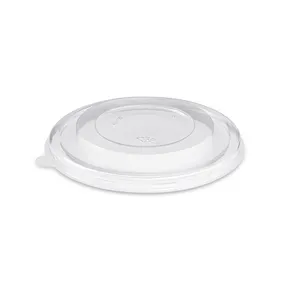 Viečko (rPET) priehľadné pre papierovú misku priemer 150mm [50 ks]