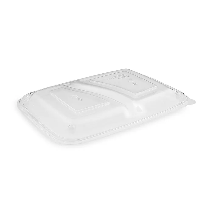 Hlavný obrázok produktu Víčko vypouklé průhledné dělené pro menu mísu č. 78222 (PP) [50 ks]