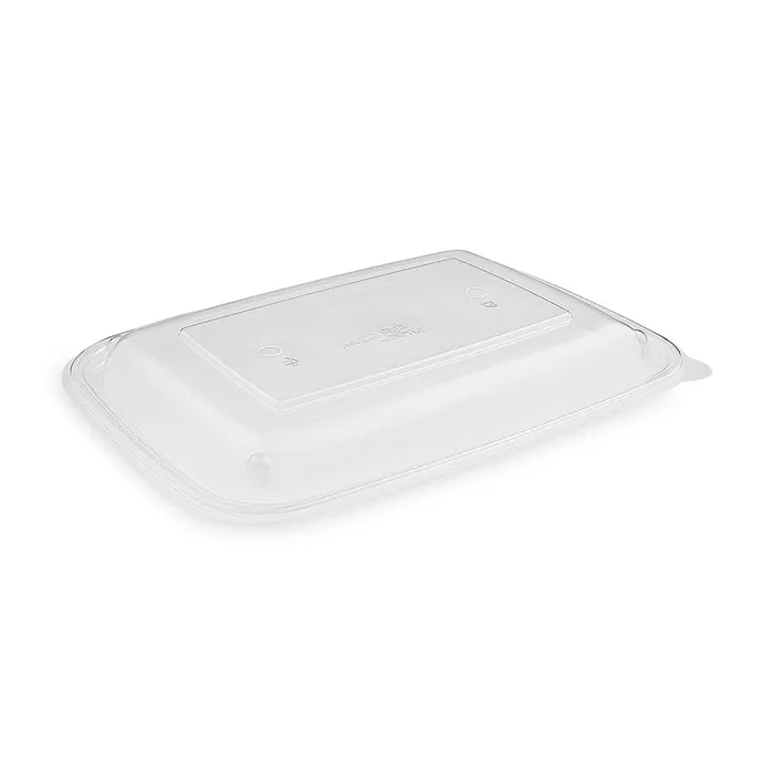 Hlavný obrázok produktu Víčko vypouklé průhledné pro menu mísu L 25x18,5 x 2 cm (PP) [50 ks]