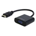 Video Redukcia, HDMI M-VGA (D-Sub) F, 0, čierna