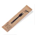 Ďalší obrázok produktu Vidlička drevená 16cm jednotlivo balená [100 ks]
