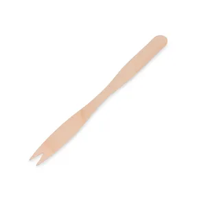 Vidlička desiatová drevená dlhá 14cm [500 ks]