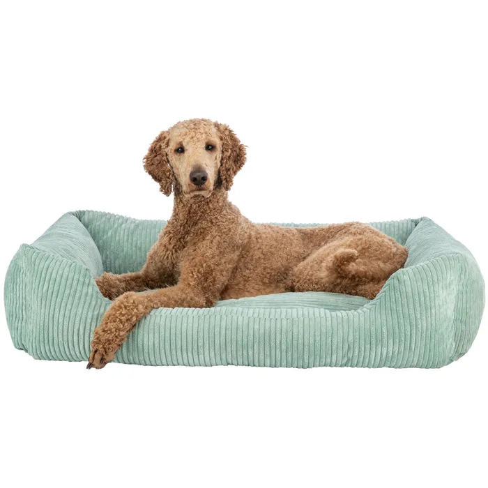 Hlavný obrázok produktu Vital Bed JONNA ortopedický obdélníkový pelech, manšestrový plyš, šalvějová120 x 80 cm