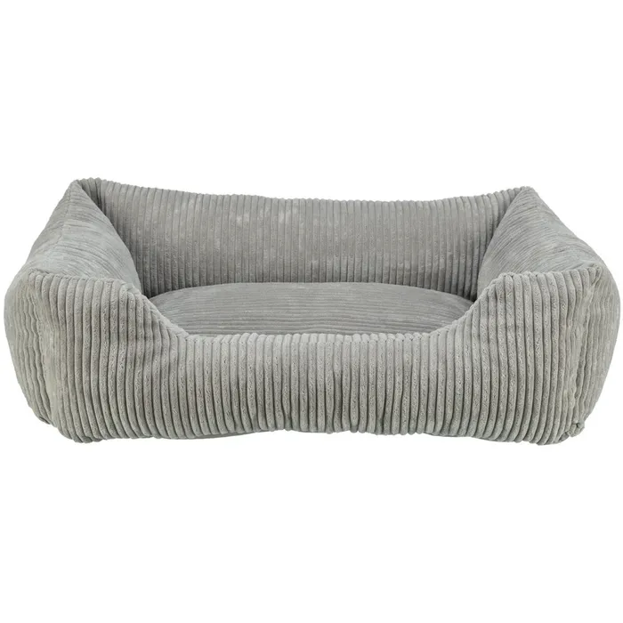 Hlavný obrázok produktu Vital Bed JONNA ortopedický obdélníkový pelech, manšestrový plyš, šedá120 x 80 cm