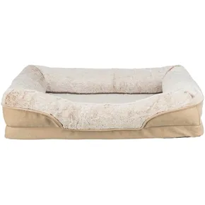 Vital Bed LINO, ortopedický obdélníkový pelech, béžová90 x 65 cm