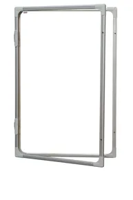 Vitrína interiérová s vertikálnym otváraním 90x60cm, magnetický povrch, model 2