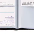 Ďalší obrázok produktu Vizitkár, čierna, mat, 192 ks, SIGEL