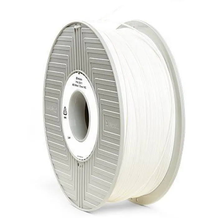 Hlavný obrázok produktu Vlákno ABS pro 3D tiskárny, bílá, 1,75 mm, 1kg, VERBATIM