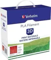 PLA vlákno pre 3D tlačiarne, červené, 1,75 mm, 1 kg, cievka, VERBATIM