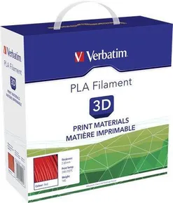PLA vlákno pre 3D tlačiarne, červené, 2,85 mm, 1 kg, cievka, VERBATIM