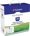 PLA vlákno pre 3D tlačiarne, transparentné, 2,85 mm, 1 kg, cievka, VERBATIM