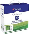 PLA vlákno pre 3D tlačiarne, zelené, 1,75 mm, 1 kg, cievka, VERBATIM