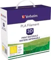 PLA vlákno pre 3D tlačiarne, žltá, 1,75 mm, 1 kg, cievka, VERBATIM