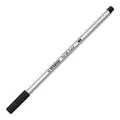 Vláknový fix s flexibilným štetcovým hrotom STABILO Pen 68 brush čierna [1 ks]