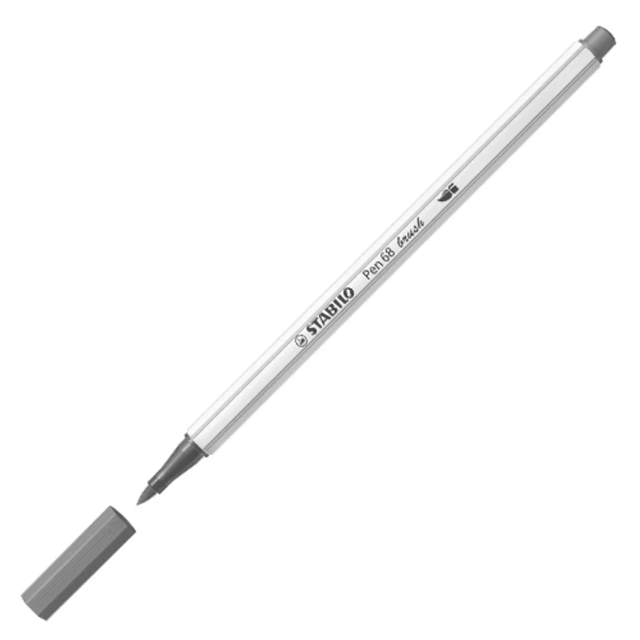 Hlavný obrázok produktu Vláknový fix s flexibilním štětcovým hrotem STABILO Pen 68 brush lila [1 ks]
