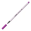 Vláknový fix s flexibilným štetcovým hrotom STABILO Pen 68 brush lila [1 ks]