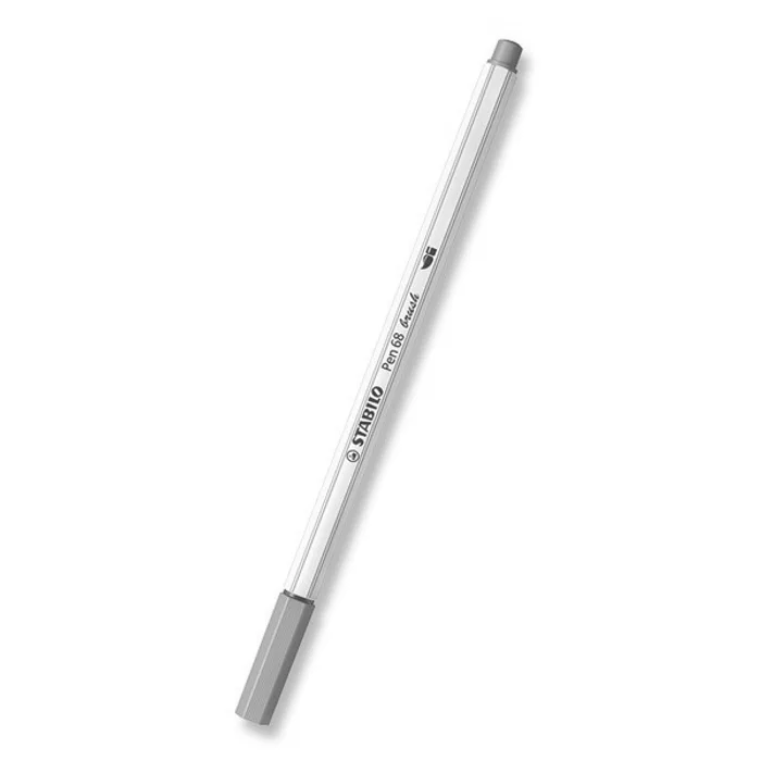 Hlavný obrázok produktu Vláknový fix s flexibilním štětcovým hrotem STABILO Pen 68 brush listová zeleň [1 ks]