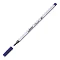 Vláknový fix s flexibilným štetcovým hrotom STABILO Pen 68 brush morská modrá [1 ks]
