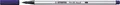 Vláknový fix s flexibilným štetcovým hrotom STABILO Pen 68 brush morská modrá [1 ks]
