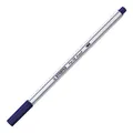 Ďalší obrázok produktu Vláknový fix s flexibilným štetcovým hrotom STABILO Pen 68 brush morská modrá [1 ks]