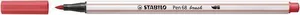 Vláknový fix s flexibilným štetcovým hrotom STABILO Pen 68 brush hrdzavo červená [1 ks]