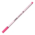Vláknový fix s flexibilným štetcovým hrotom STABILO Pen 68 brush ružová [1 ks]