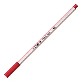Vláknový fix s flexibilným štetcovým hrotom STABILO Pen 68 brush tmavo červená [1 ks]
