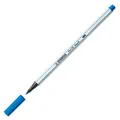 Vláknový fix s flexibilným štetcovým hrotom STABILO Pen 68 brush tmavo modrá [1 ks]