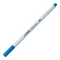 Ďalší obrázok produktu Vláknový fix s flexibilným štetcovým hrotom STABILO Pen 68 brush tmavo modrá [1 ks]