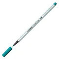 Ďalší obrázok produktu Vláknový fix s flexibilným štetcovým hrotom STABILO Pen 68 brush tyrkysovo modrá [1 ks]