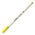 Vláknový fix s flexibilným štetcovým hrotom STABILO Pen 68 brush žltá [1 ks]