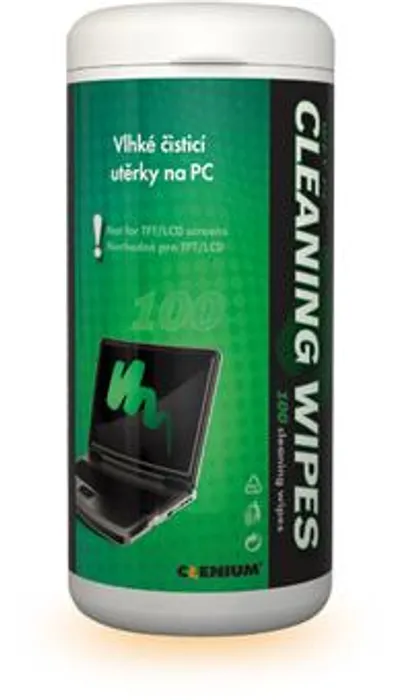 Hlavný obrázok produktu Vlhčené utěrky na PC v dóze - 100ks