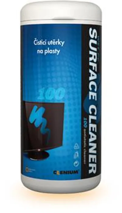 Hlavný obrázok produktu Vlhčené utěrky na plasty v dóze