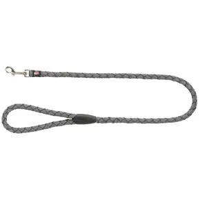 Vodítko CAVO okrúhle - grafit S-M: 1,00 m/12 mm